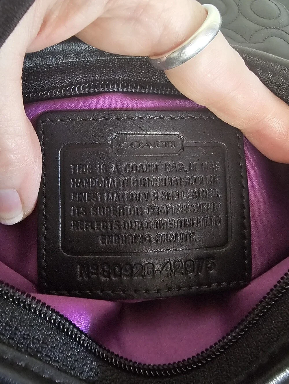 Coach this bag